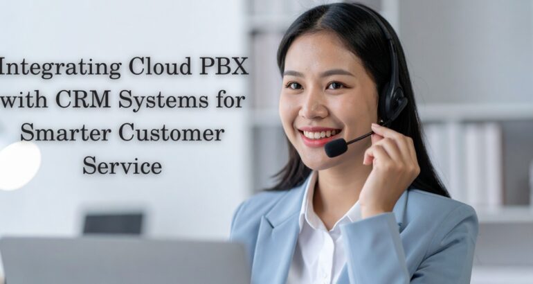 Integrating Cloud PBX with CRM Systems for Smarter Customer Service