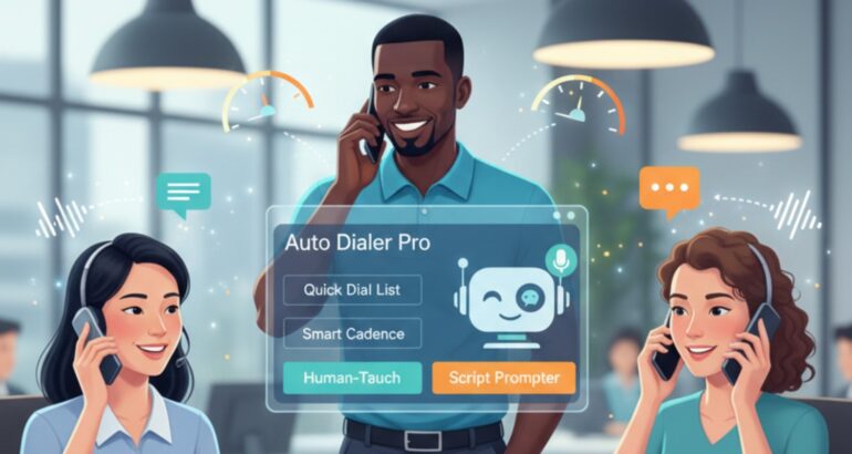 Auto Dialer 101: How to Speed Up Your Sales Calls Without Sounding Robotic