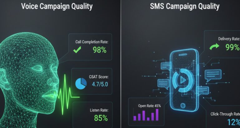 Quality Control in Voice + SMS Campaigns: Metrics That Matter Most